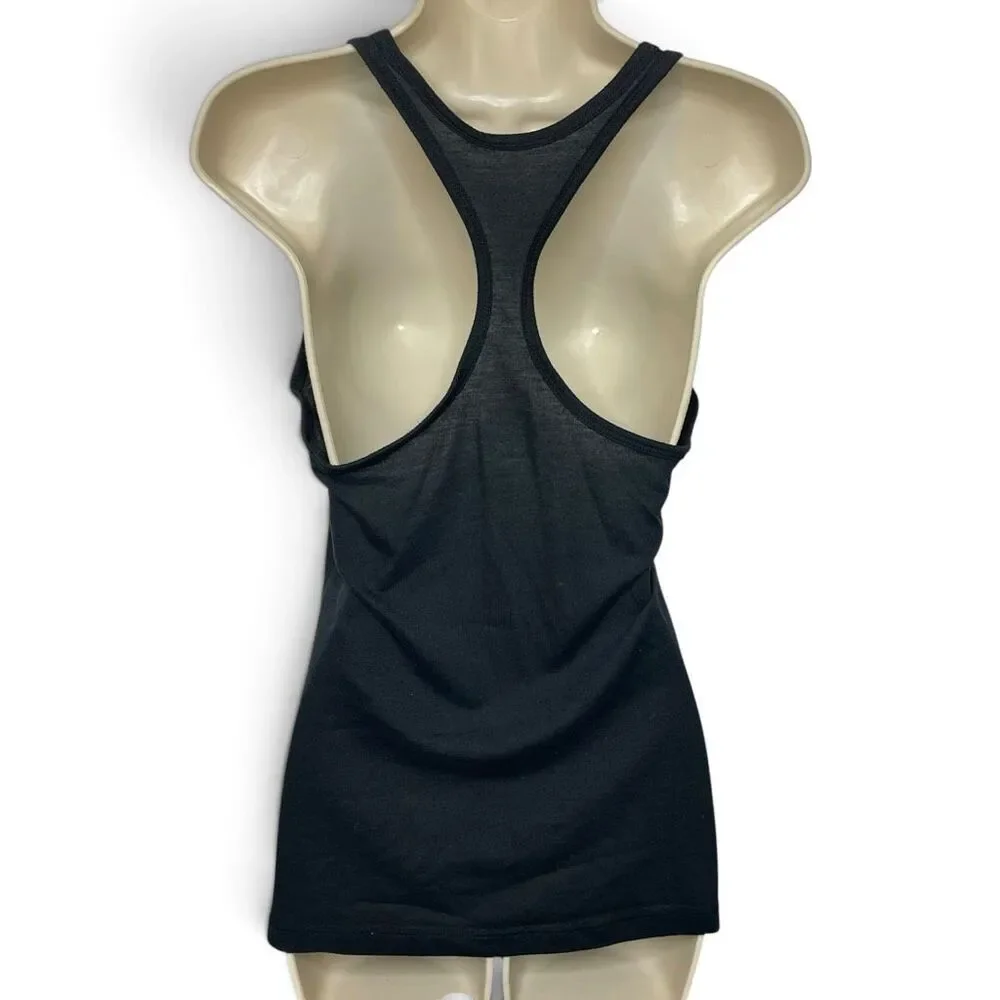 Nike Dri Fit Livestrong Tank Top Racerback Athletic Black Women’s Size Small